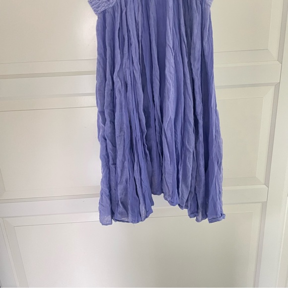 Free People FP ONE light purple embroidered mini dress 41012 - Picture 8 of 10